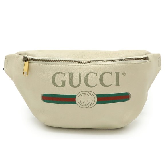 Gucci Handbags - GUCCI Red Leather Fanny Pack